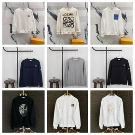 Chrome Hearts CH LOEWE MONCLER round neck comfortable sweatshirt-4479  